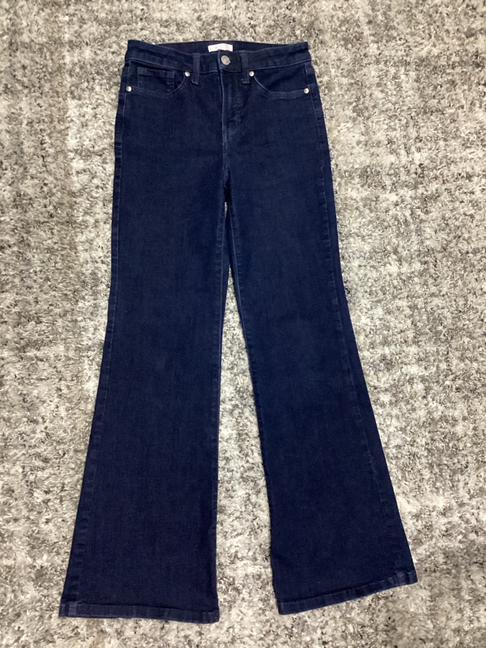 LC Lauren Conrad Navy Flare Jeans
